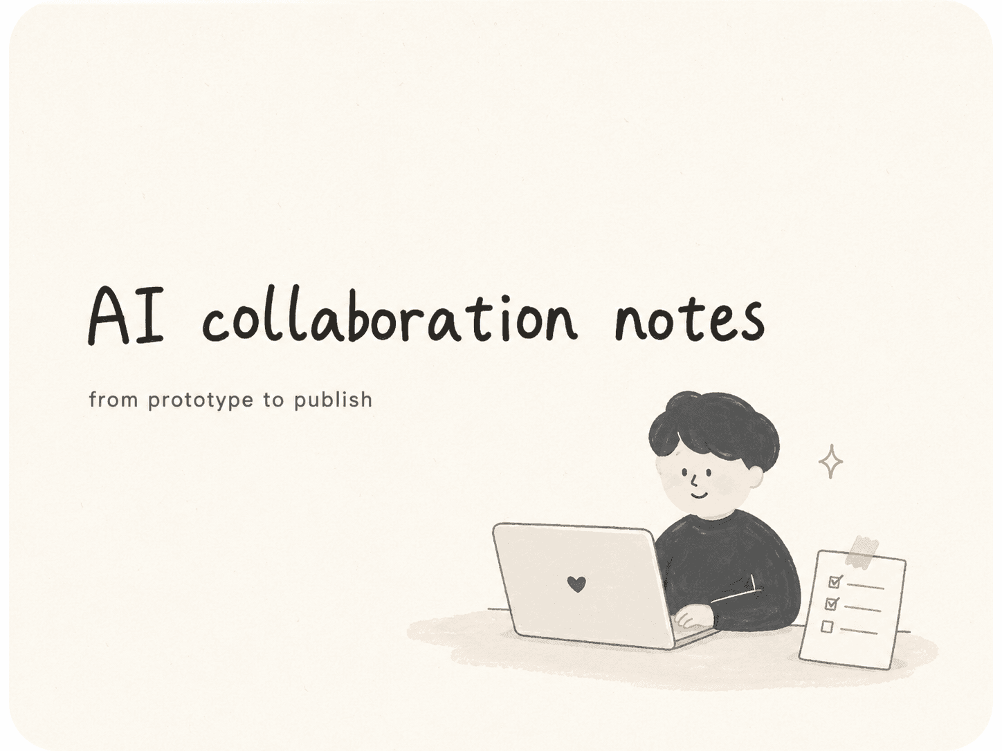 AI prototype review notes and checklist
